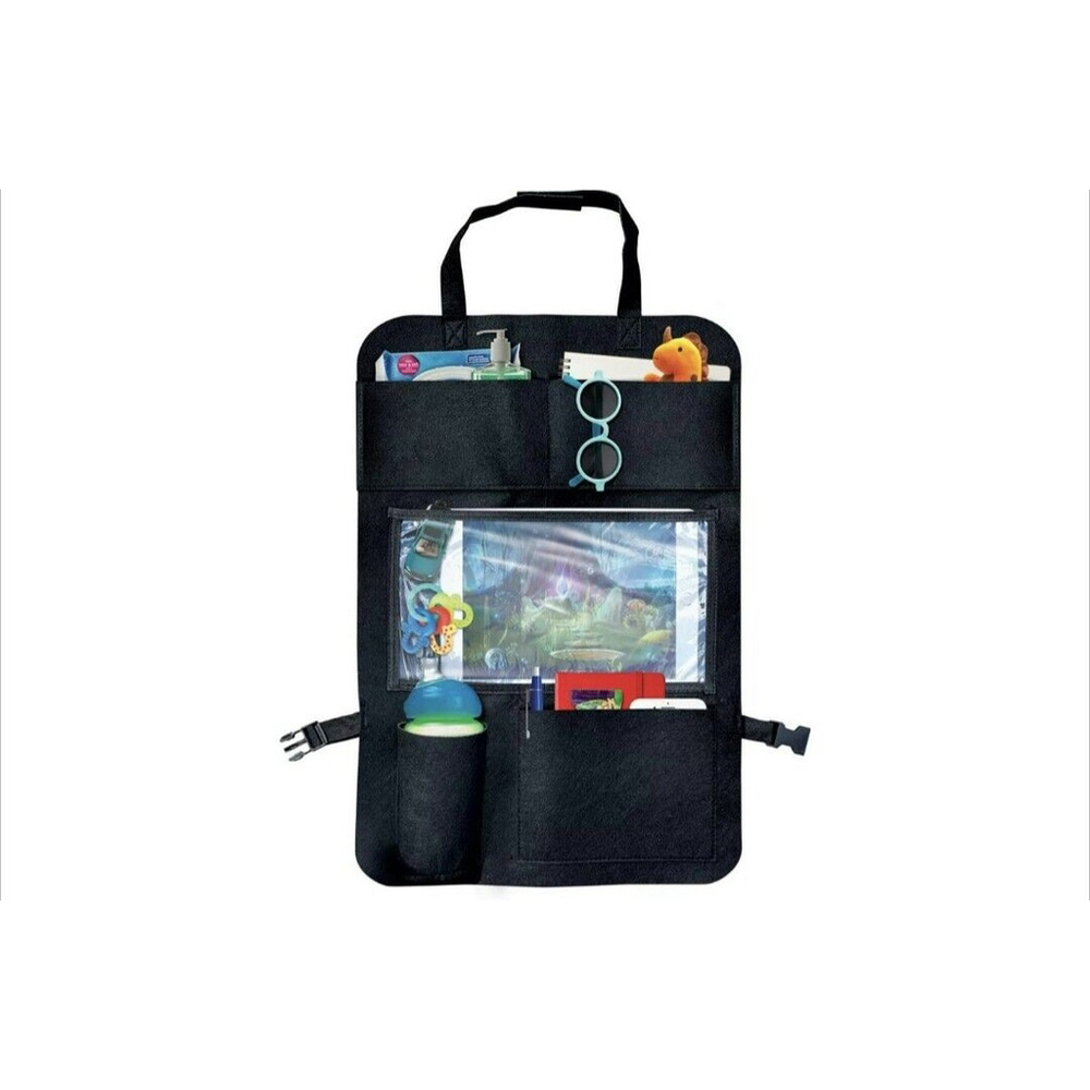 Car Organizer Back Seat Tablet Holder Kids Auto Organizers for Back Seat Ipad - Picture 3 of 6